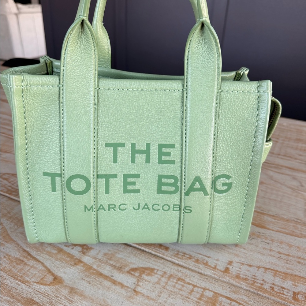 Marc Jacobs Small Green Tote Bag